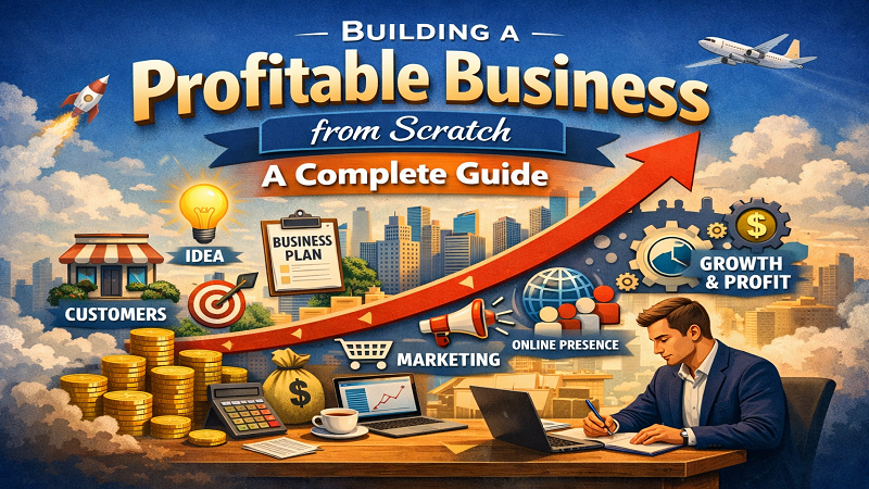 Building a Profitable Business from Scratch: A Complete Guide